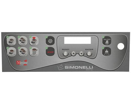 Клавиатура пленочная для NUOVA SIMONELLI, арт. 05000131.0