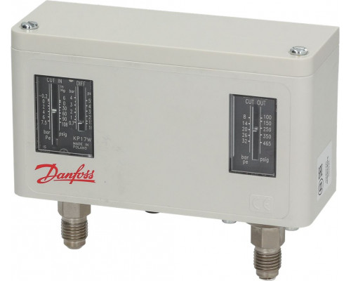 Прессостат 0.2 до +7.5 бар DANFOSS, арт. 060-518666