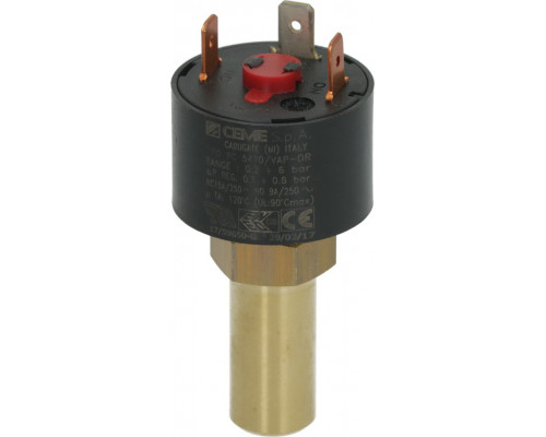 Прессостат 0.2-6.0 бар для пароконвекционных печей ELECTROLUX, арт. 0С1126