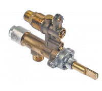 Кран газовый с выходом для трубы вход M12x1 (труба 8 мм) MADEC