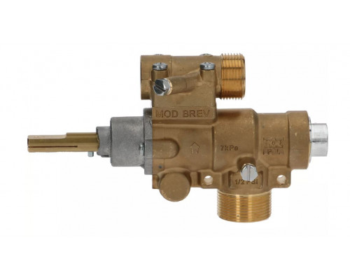 Кран газовый 23S/O вход M28x1.5 (труба - 20 мм) PEL, арт. 796929