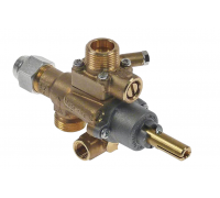 Кран газовый 22S/V вход M20x1.5 (труба - 12 мм) PEL, арт. 791847