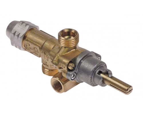 Кран газовый 21S вход M16x1.5 (труба - 10 мм) PEL