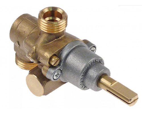 Кран газовый 20N вход M16x1.5 (труба - 10 мм) PEL, арт. 7991-B6
