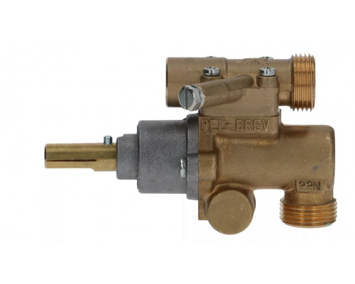 Кран газовый 22N/O вход M20x1.5 (труба - 12 мм) PEL, арт. 792118