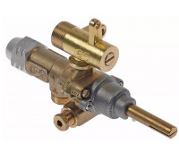 Кран газовый с выходом для дюзы (без дюзы) M15x1 (труба-10 мм) EGA (аналог)