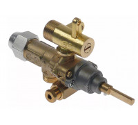 Кран газовый с выходом для дюзы (без дюзы) M15x1 (труба-10 мм) EGA (аналог)