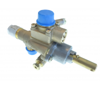 Кран газовый 22S/V вход 3/8" (труба - 10 мм) PEL