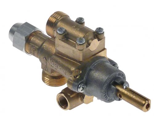 Кран газовый 22S/O вход M20x1.5 (труба-ø 12 мм) PEL, арт. 5110318