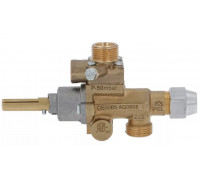 Кран газовый 22S/V вход M20x1.5 (труба - 12 мм) PEL, арт. 791804