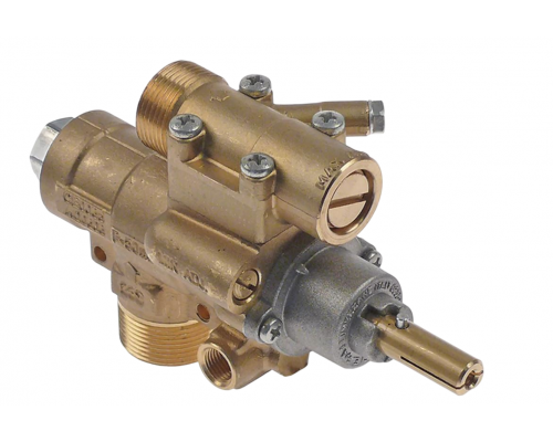Кран газовый PEL 23S/O вход M28x1.5 (труба - 20 мм) для OEM, арт. GA05800