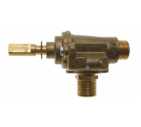 Кран газовый вход 3/8" (труба - 10 мм) STN3R