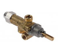 Кран газовый 21S вход M16x1.5 (труба - 10 мм) PEL