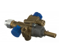 Кран газовый 22S/V вход M20x1.5 (труба - 12 мм) PEL