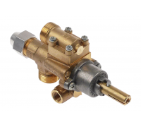 Кран газовый 22S/O вход M20x1.5 (труба - 12 мм) PEL