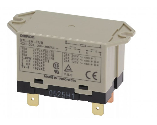 Реле мощности OMRON G7L-2A-TUB 230VAC для ACP, арт. 12492202