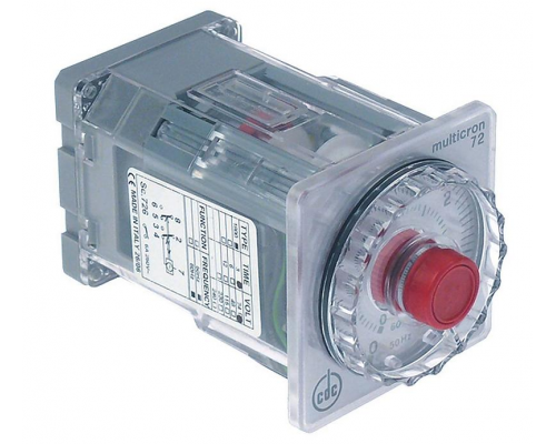 Реле времени 1800 Sc726 24 В переменного тока CDC ELETTROMECANICA, арт. 1800726006024.0000
