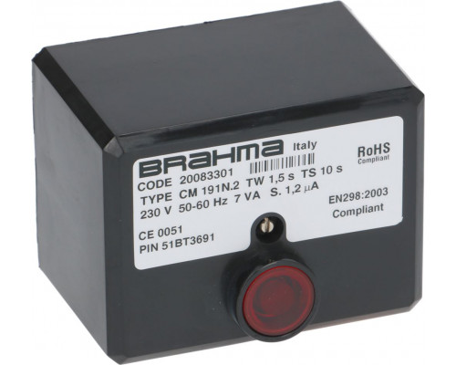 Прибор газовый автоматический CM191.2 230 В BRAHMA, арт. 20083301