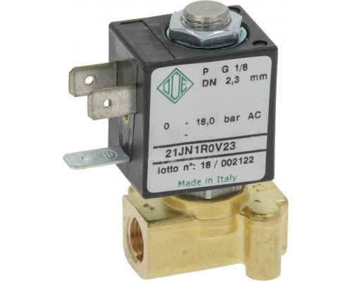 Клапан электромагнитный 1/8" 5 Вт 230 В ODE, арт. 21JN1R0V23