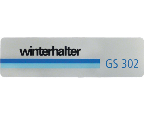 Табличка для WINTERHALTER, арт. 2803399