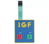 Клавиатура мембранная ON-OFF 70x60 мм для тестораскаточной машины IGF, арт. 346443