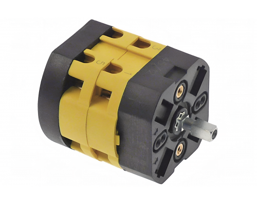 Переключатель поворотный GIOVENZANA P106 0-1-2 690 В 20 A ось 5x5 мм для INTIMPEX