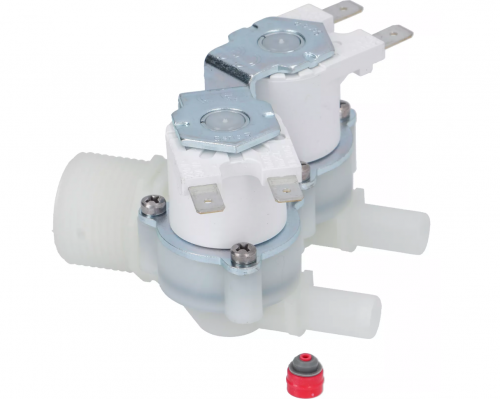 Клапан электромагнитный двойной 230 VAC 3/4" DN10 max 90°C RPE
