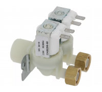 Клапан электромагнитный двойной прямой пластмасса 90°C вход 3/4" 230 VAC ELBI