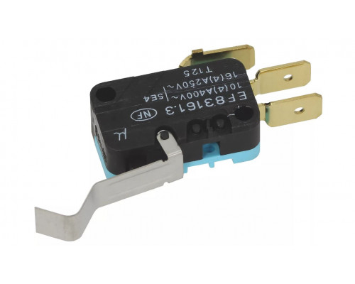 Микровключатель с нажимным штифтом 250 В 1CO CROUZET, арт. EF83161.3