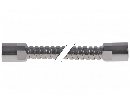 Шланг душа ручного 1/2" L2500 мм материал SS давление 10-40 бар 90°C KWC