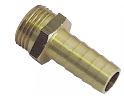 Соединитель шланговый латунь резьба 1/2" T&S