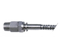 Соединитель шланговый нержавеющая сталь резьба 1/2" T&S