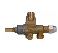 Кран газовый 22S/V вход M20x1.5 (труба - 12 мм) PEL, арт. 791855
