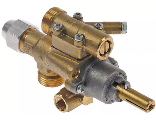 Кран газовый 22S/O вход M20x1.5 (труба - 12 мм) PEL, арт. 7919102