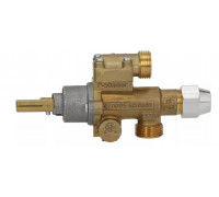 Кран газовый 22S/O вход M20x1.5 (труба - 7/16") PEL, арт. 791940