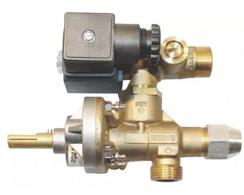 Кран газовый 35S вход M20x1.5 (труба - 12 мм) PEL, арт. 7935001