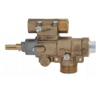 Кран газовый 23S/O вход M28x1.5 (труба - 20 мм) PEL, арт. 796906
