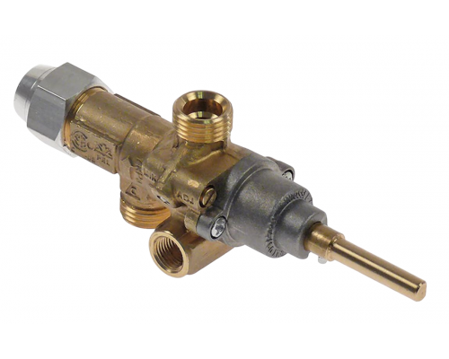 Кран газовый 21S вход M16x1.5 (труба - 10 мм) PEL, арт. 7988B-19