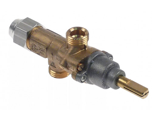 Кран газовый 20S вход M16x1.5 (труба - 10 мм) PEL, арт. 7989B-3