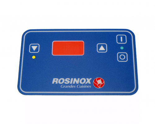 Стикер панели управления 148x91 мм 4 кнопки для фритюрницы ROSINOX, арт. 94034345