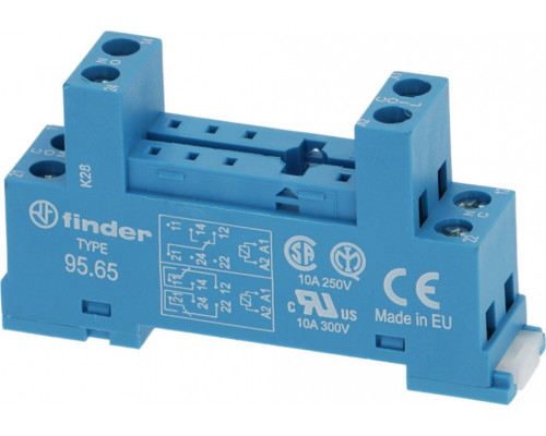 Цоколь реле 250 В 10 А FINDER, арт. 95.65