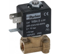 Клапан электромагнитный PARKER 1/8 L30 мм WB4.5 230 VAC для CARIMALI, арт. 96.00621