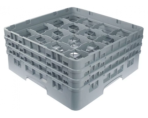 Кассета 500x500x224 мм для мытья стаканов CAMBRO