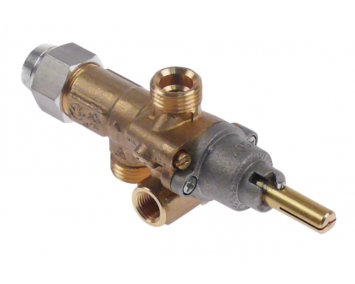 Кран газовый 21S вход M16x1.5 (труба - 10 мм) для JEMI, арт. 998026