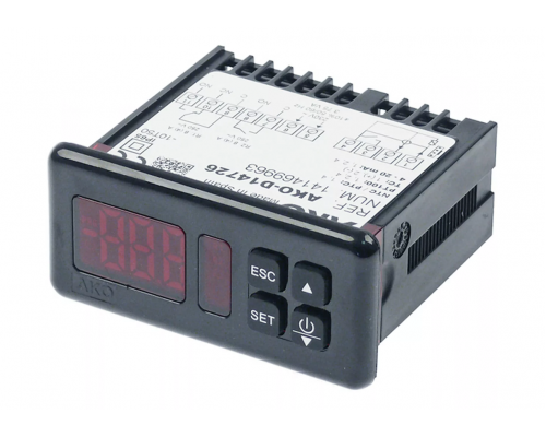 Регулятор электронный 230 В 71x29 мм NTC/PTC/Pt100/TC(J,K)/мA AKO, арт. AKO-D14726