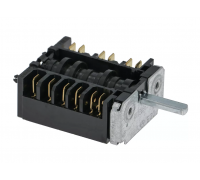 Переключатель 5NO 0-1-2-3-4-5 16 A ось 6x4.6 мм для печи INDESIT, арт. C00055060