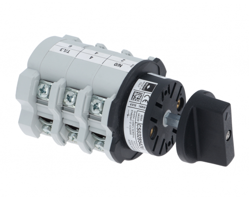 Переключатель BREMAS CS0258542 0-1-2-3 600 В 32 A ось 5x5 мм для кофемашины GAGGIA, арт. DM1267