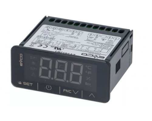 Регулятор электронный NTC/PTC/Pt100/Pt1000/TC(J,K)/mВ/mA 12/24 В EVERY CONTROL, арт. EV3412M3