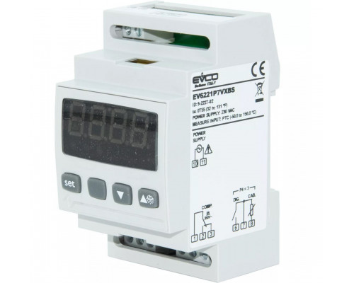 Регулятор электронный NTC/PTC 230 В EVERY CONTROL, арт. EV6221P7VXBS