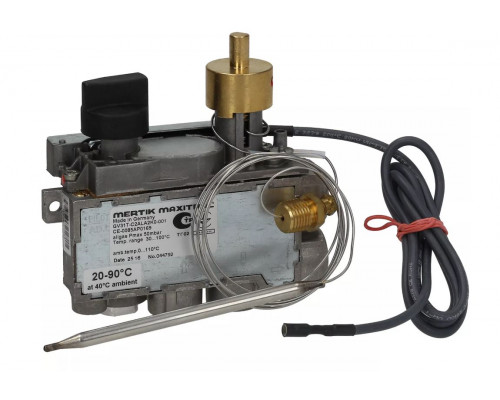 Термостат газовый температурный диапазон 30-110 °C MERTIK, арт. GV31T-C2AKA2K0E0